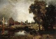 Dedham Lock and Mill, John Constable